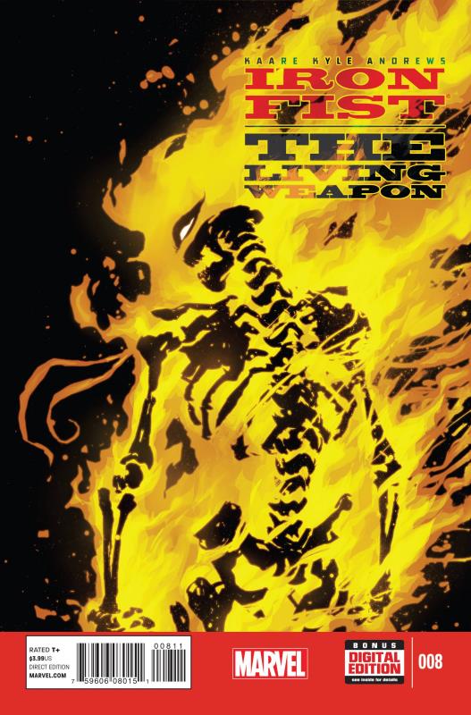 IRON FIST LIVING WEAPON #8