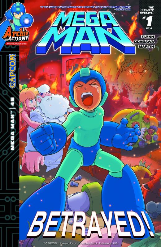 MEGA MAN #45 REG CVR