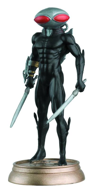 DC SUPERHERO CHESS FIG COLL MAG #49 BLACK MANTA BLACK PAWN