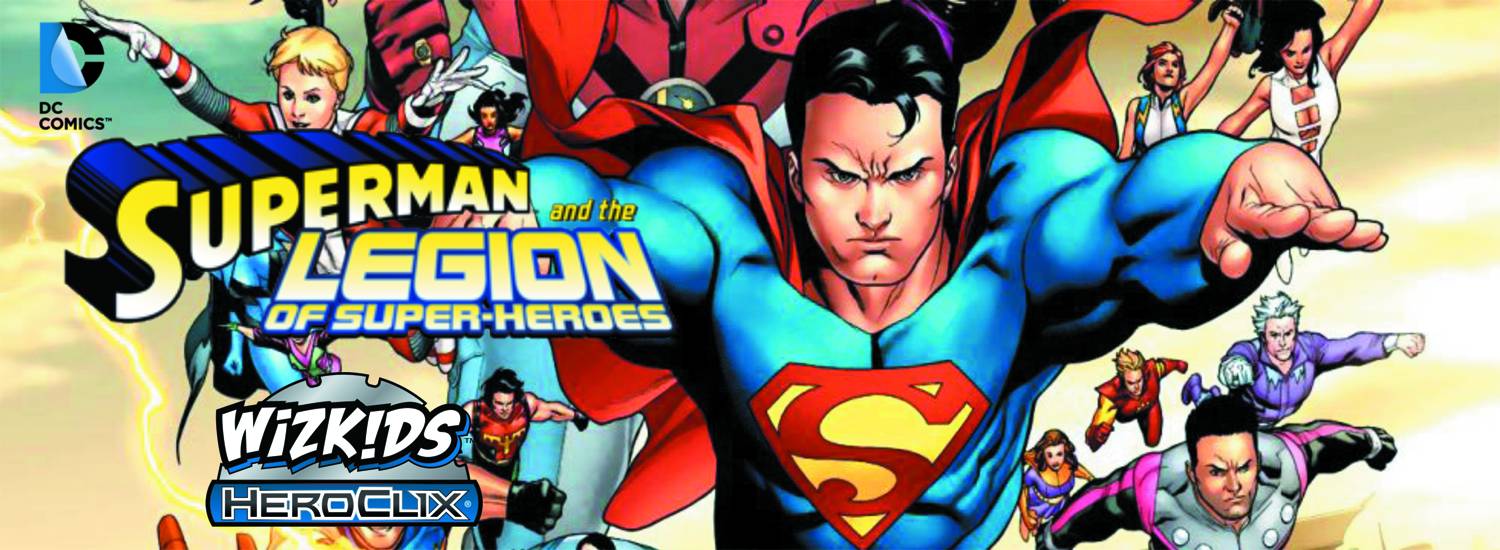 DC HEROCLIX LEGION OF SUPERHEROES BOOSTER