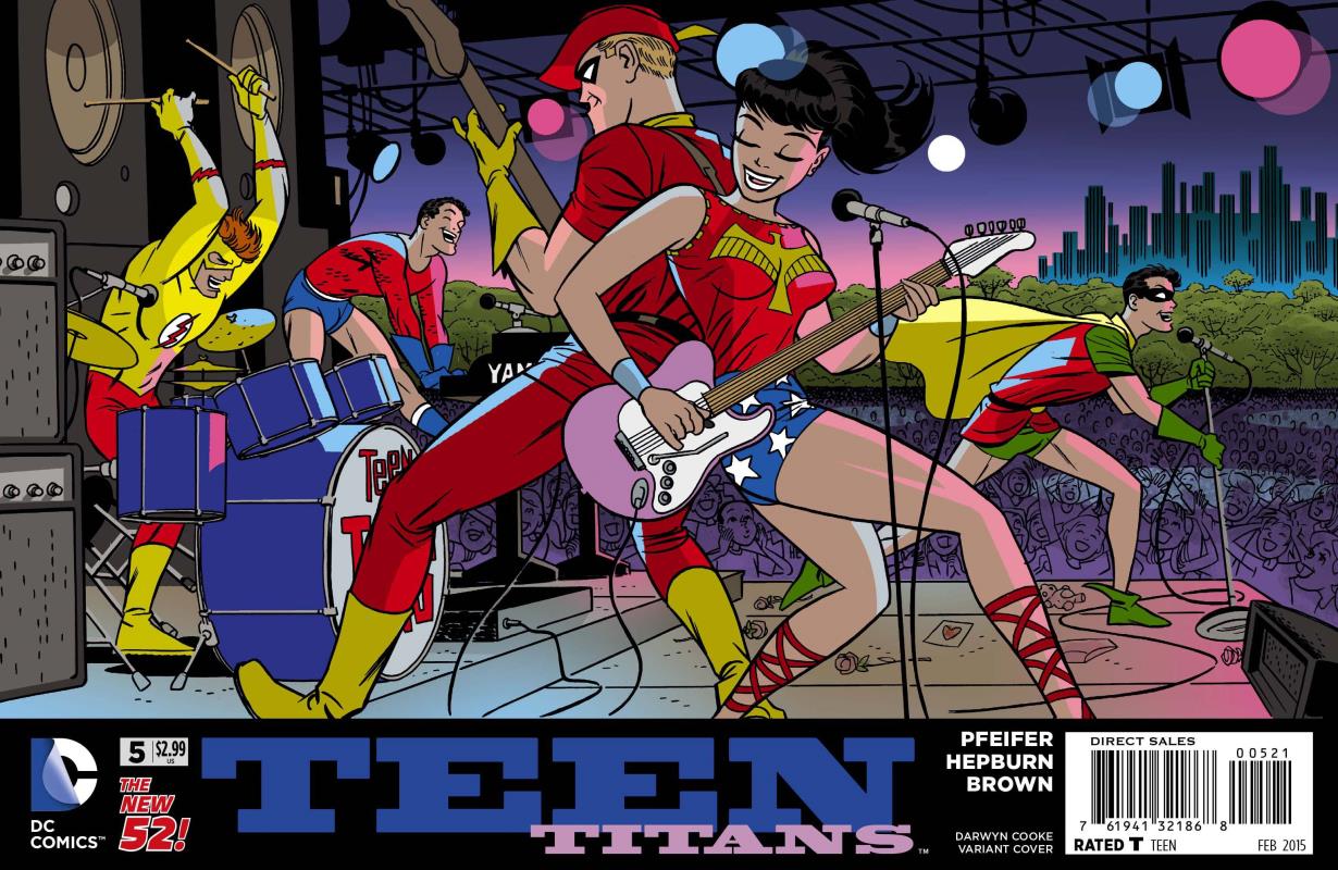 TEEN TITANS #5 DARWYN COOKE VARIANT ED