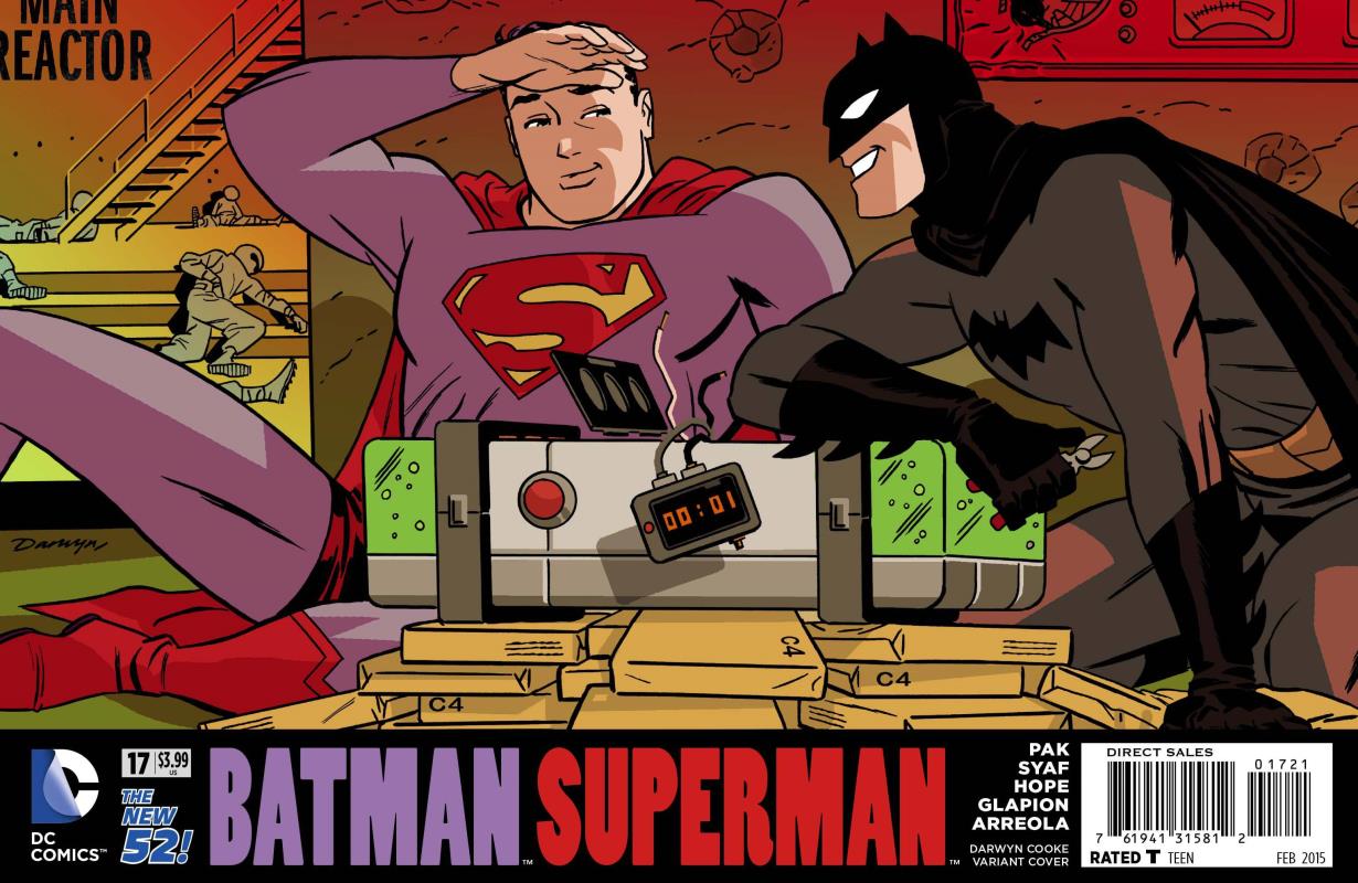 BATMAN SUPERMAN #17 DARWYN COOKE VARIANT ED