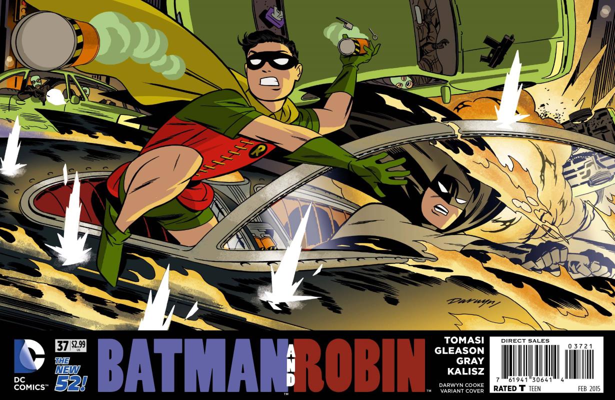 BATMAN AND ROBIN #37 DARWYN COOKE VARIANT ED (ROBIN RISES)