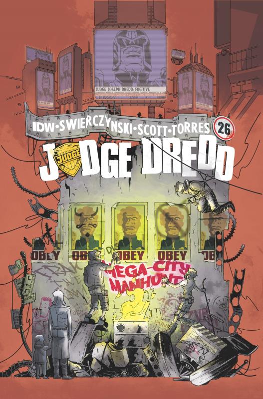 JUDGE DREDD #26 SUBSCRIPTION VARIANT  JUDGE DREDD #26 SUBSCRIPTION VARIANT