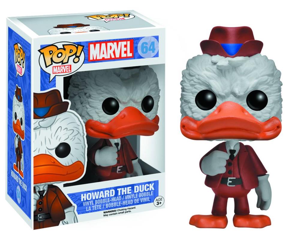 POP MARVEL HOWARD THE DUCK VINYL FIGURE  POP MARVEL HOWARD THE DUCK VINYL FIGURE