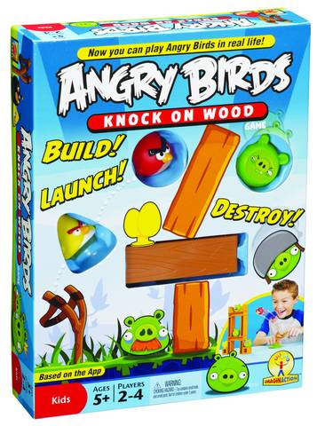 ANGRY BIRDS KNOCK ON WOOD GAME