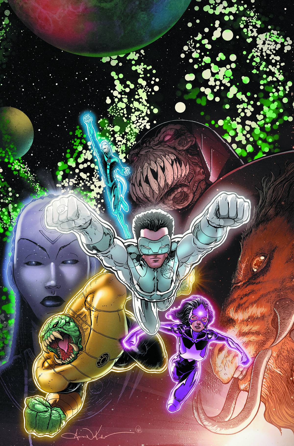 GREEN LANTERN NEW GUARDIANS HARDCOVER 03 LOVE & DEATH (N52)