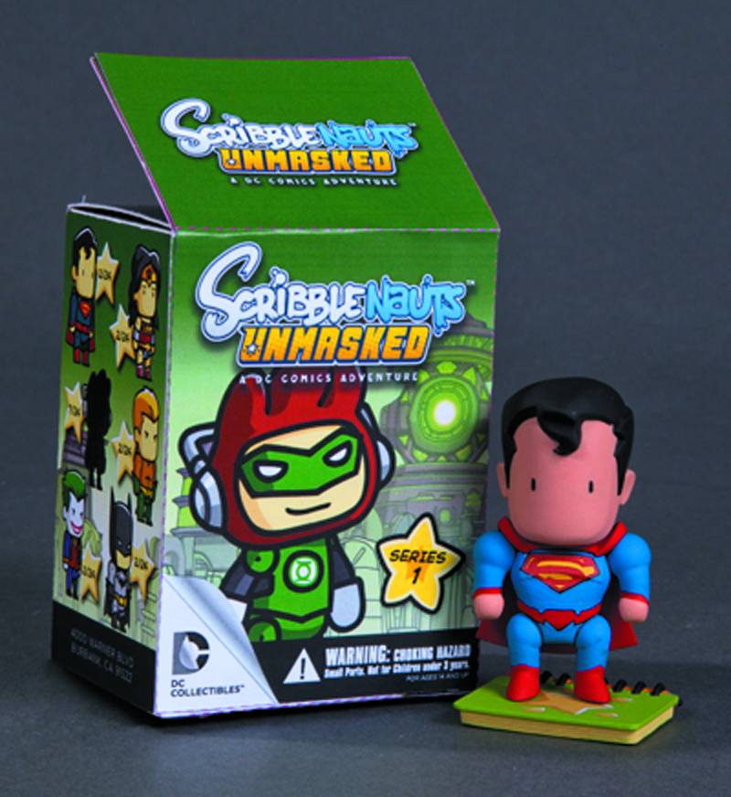 SCRIBBLENAUTS UNMASKED BMB MINI FIGURES SER 1
