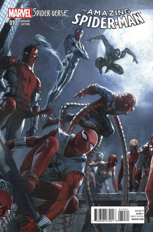AMAZING SPIDER-MAN #10 1:25 DELLOTTO VARIANT