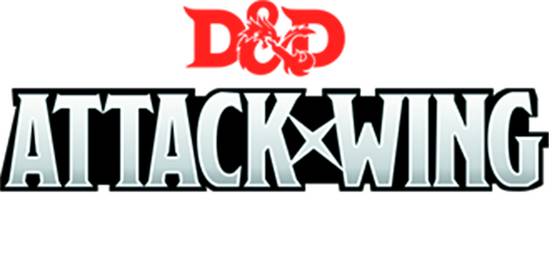 D&D ATTACK WING BLACK BASE AND PEG SET