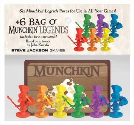 +6 BAG O' MUNCHKIN LEGENDS