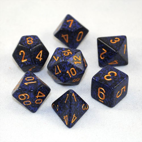KAPLOW ELEMENTAL 10-DIE SET GOLDEN COBALT