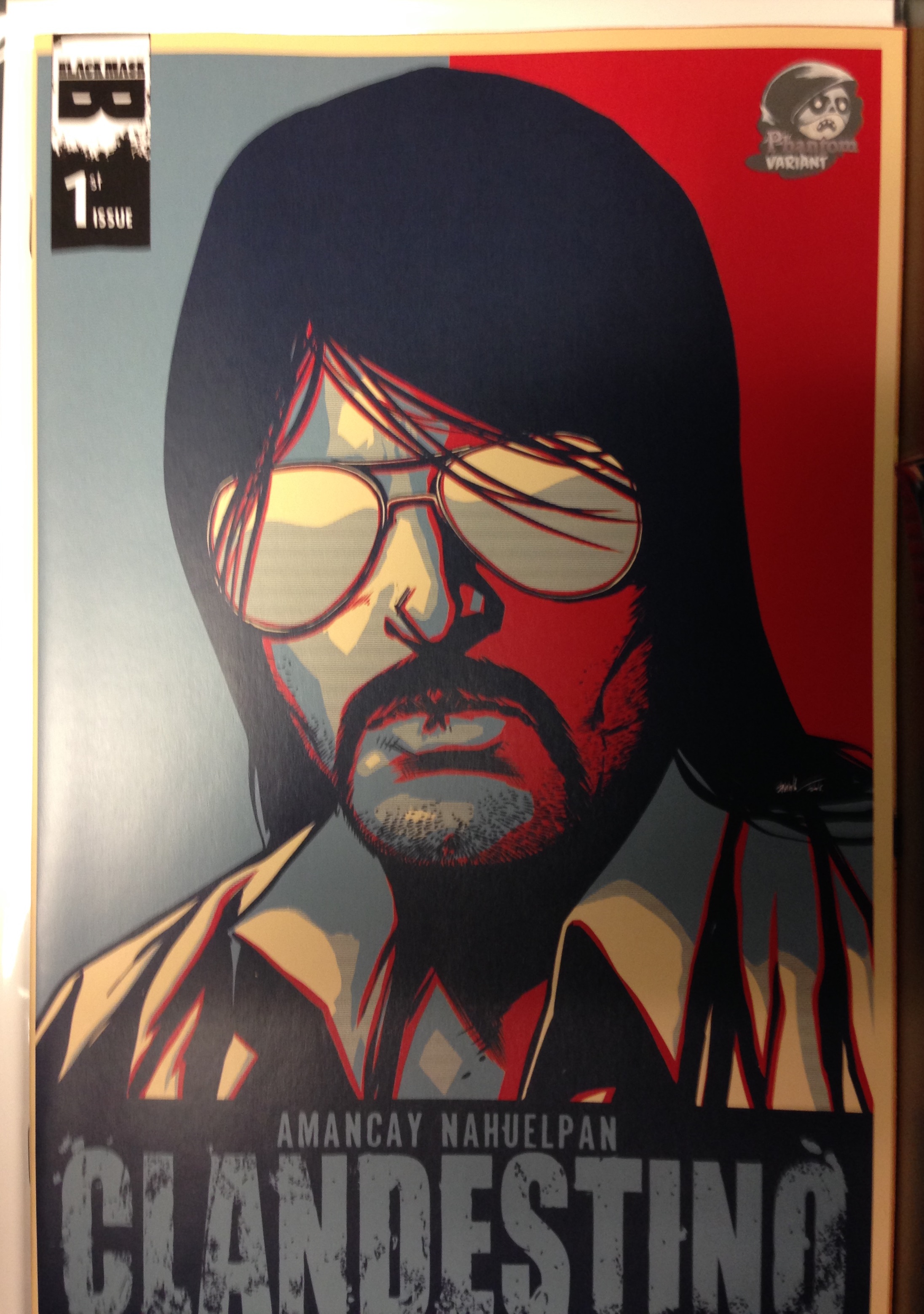 Clandestino #1 Phantom Black Mask Comics Ltd To 600 (MR)