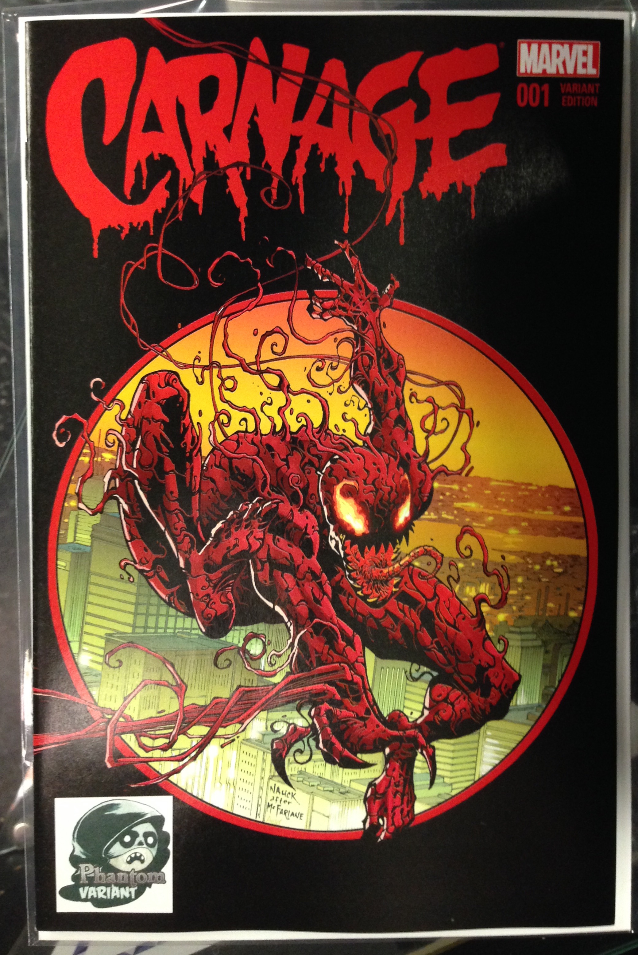 CARNAGE #1 PHANTOM COLOR VARIANT
