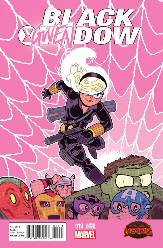 BLACK WIDOW #19 BLACK WIDSGWEN VARIANT