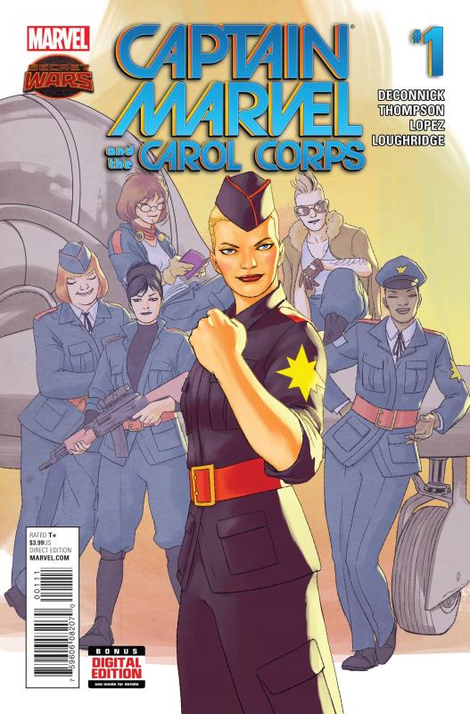 CAPTAIN MARVEL AND CAROL CORPS #1