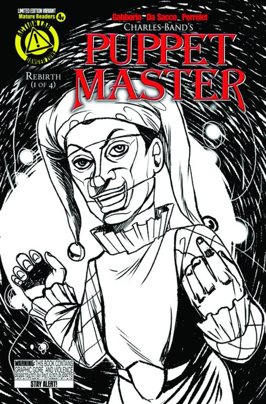 PUPPET MASTER #4 JESTER SKETCH VARIANT (MR)