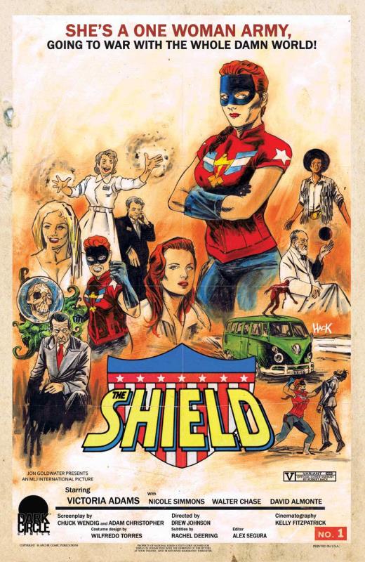 SHIELD (DARK CIRCLE) #1 DARK CIRCLE MOVIE THROWBACK VARIANT CVR (RES)