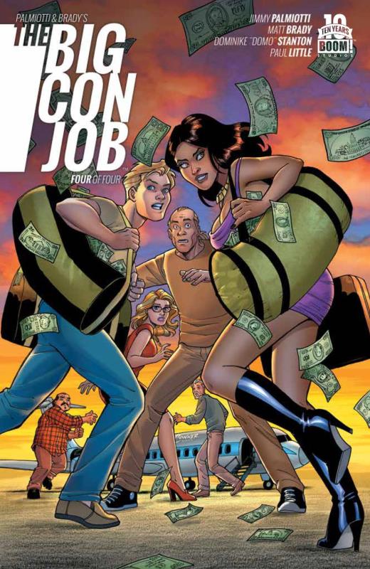 PALMIOTTI BRADY BIG CON JOB #4 (OF 4)
