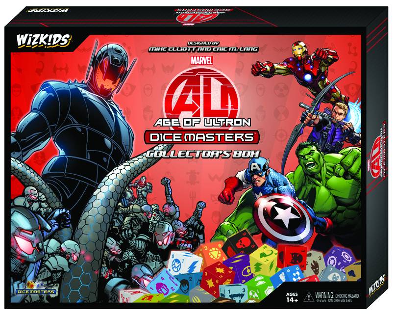 MARVEL DICE MASTERS AGE OF ULTRON COLLECTORS BOX