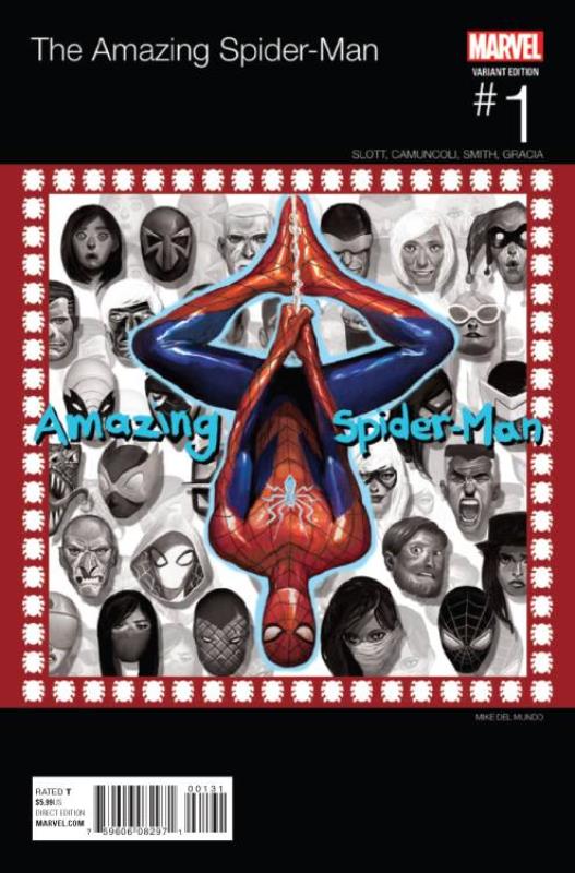 AMAZING SPIDER-MAN #1 DEL MUNDO HIP HOP VARIANT