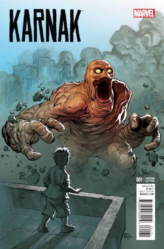 KARNAK #1 1:10 POWELL KIRBY MONSTER VARIANT