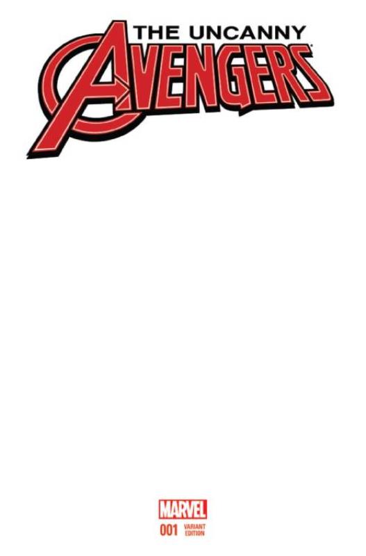 UNCANNY AVENGERS #1 BLANK VARIANT