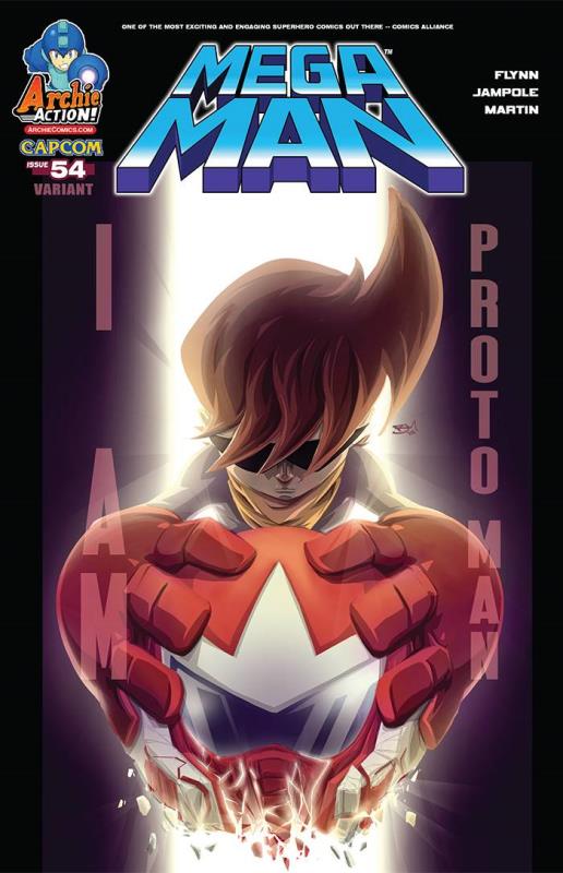 MEGA MAN #54 VARIANT CVR B MCCARTHY