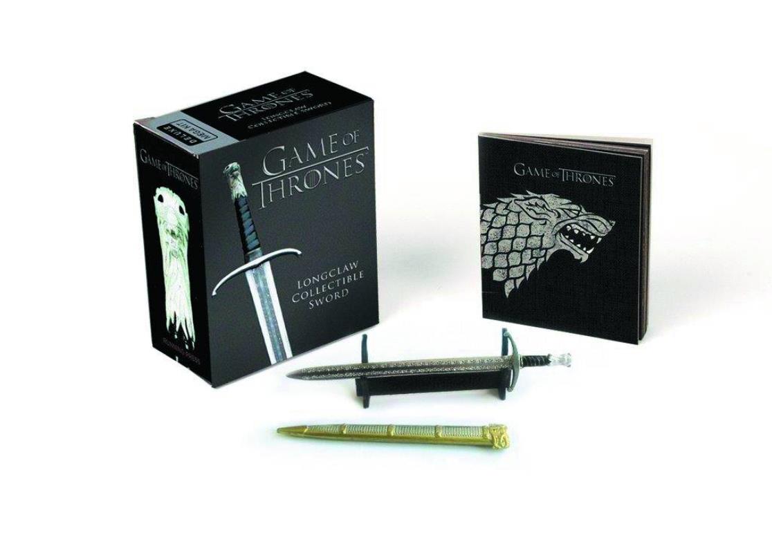 GAME OF THRONES LONGCLAW W BOOKLET