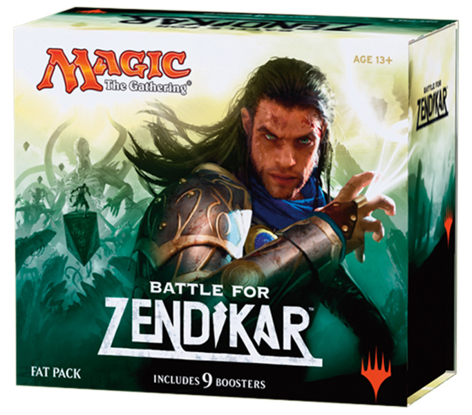 MAGIC THE GATHERING (MTG): BATTLE FOR ZENDIKAR FAT PACK