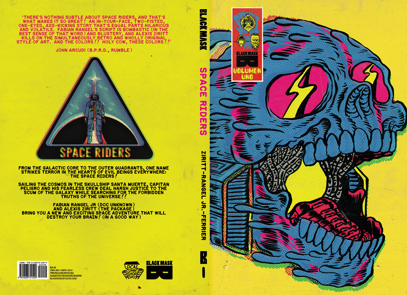 LCSD 2015 SPACE RIDERS HARDCOVER VOL 01 (MR)