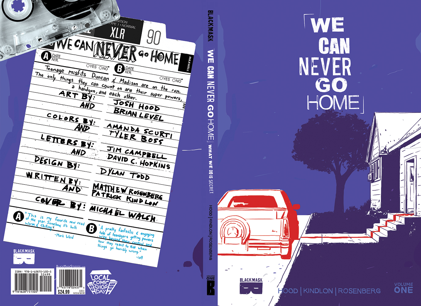 LCSD 2015 WE CAN NEVER GO HOME HARDCOVER