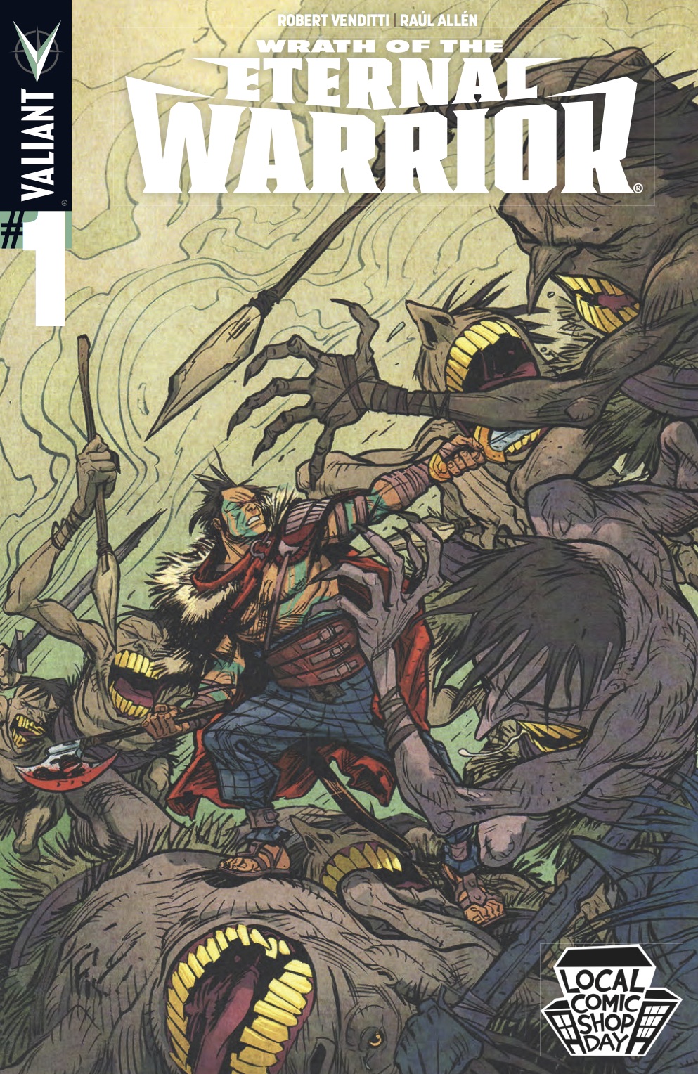 LCSD 2015 WRATH OF THE ETERNAL WARRIOR #1