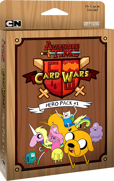 ADVENTURE TIME CARD WARS HERO PACK #1