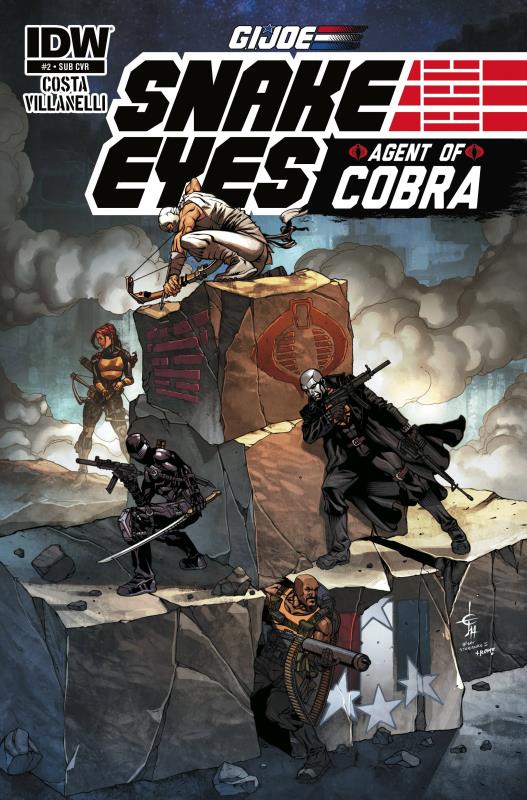 GI JOE SNAKE EYES AGENT OF COBRA #2 (OF 5) SUBSCRIPTION VARIANT