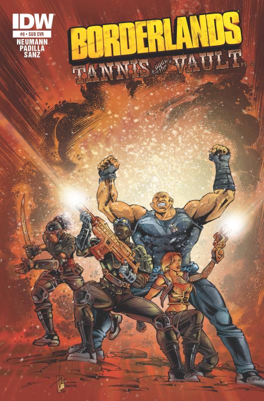 BORDERLANDS FALL OF FYRESTONE #8 SUBSCRIPTION VARIANT