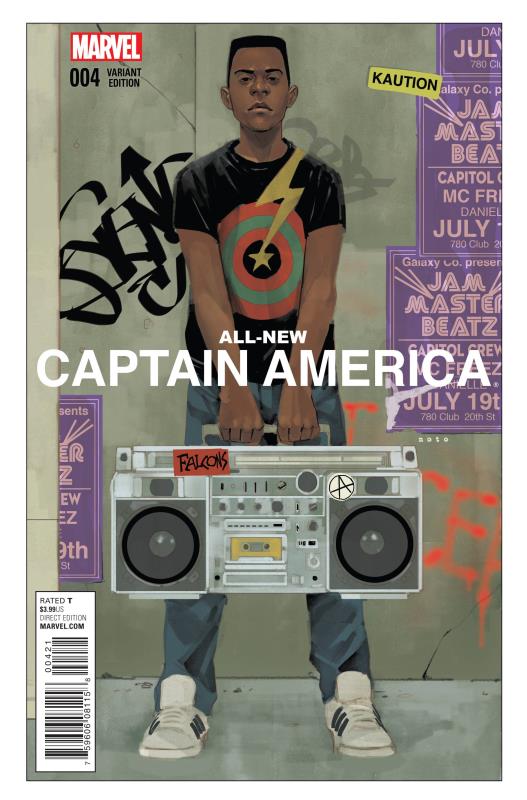 ALL NEW CAPTAIN AMERICA #4 NOTO VARIANT