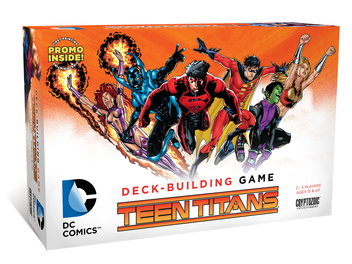 DC DECK BUILDING GAME TEEN TITANS