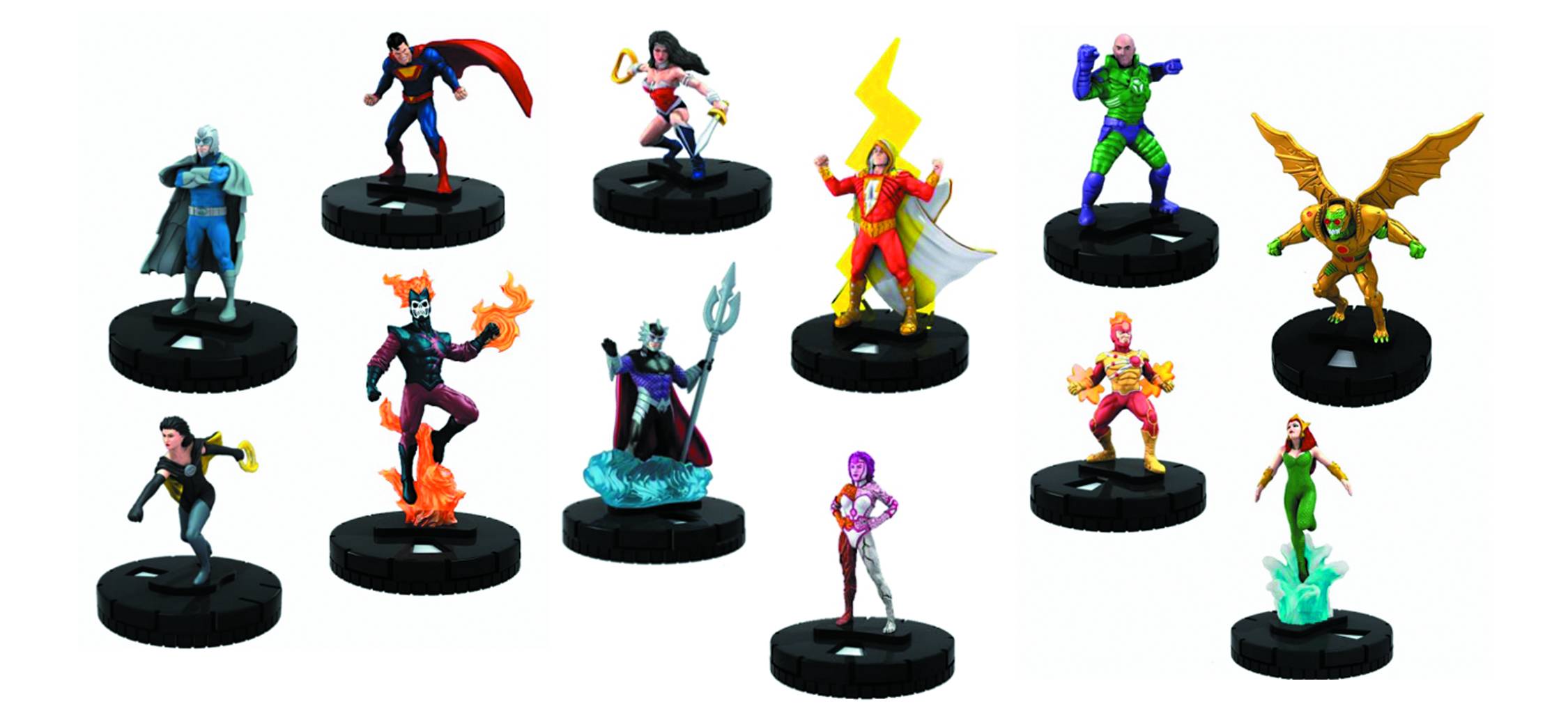 DC HEROCLIX JUSTICE LEAGUE TRINITY WAR GRAVITY FEED