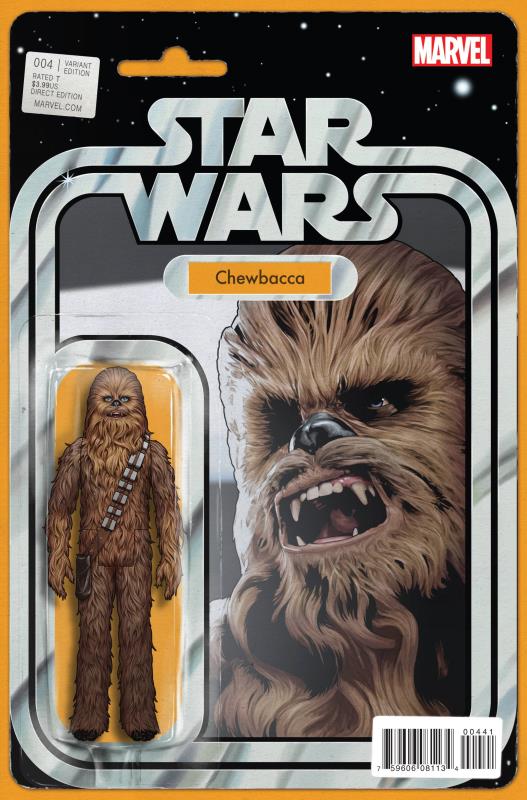STAR WARS #4 CHRISTOPHER ACTION FIGURE VARIANT