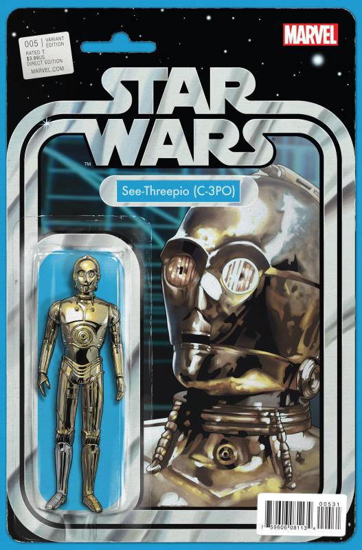 STAR WARS #5 CHRISTOPHER ACTION FIGURE VARIANT