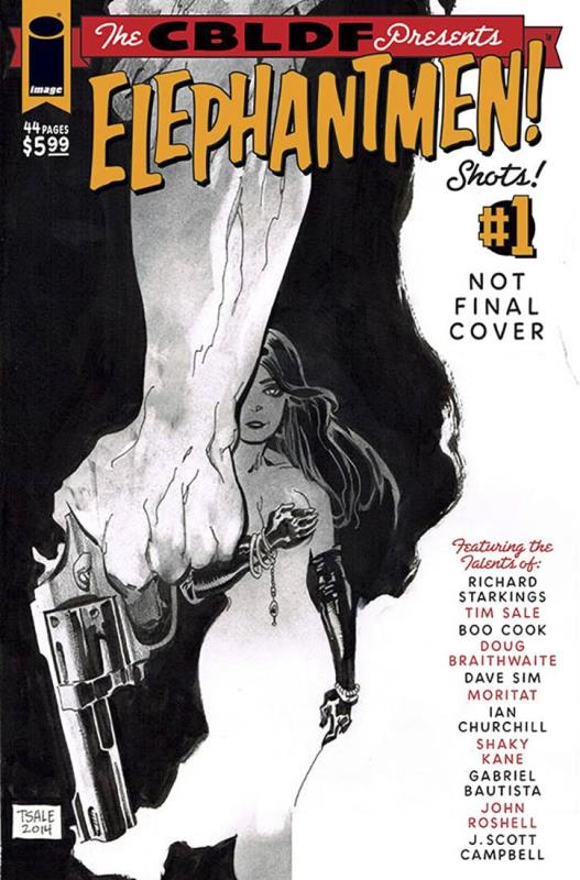 CBLDF PRESENTS ELEPHANTMEN SHOTS #1 CVR B SALE & COOK (MR)