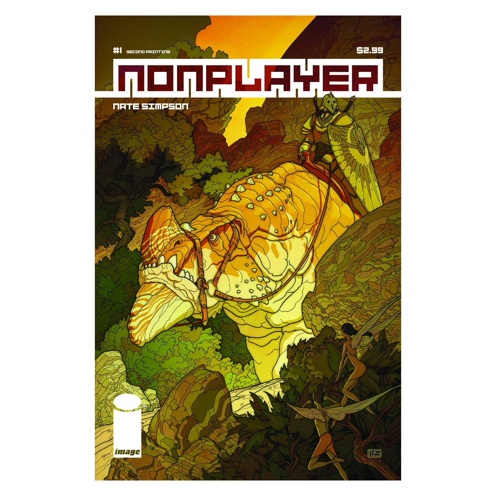 NONPLAYER #1 (OF 6) VARIANT CVR 2ND PTG (MR)