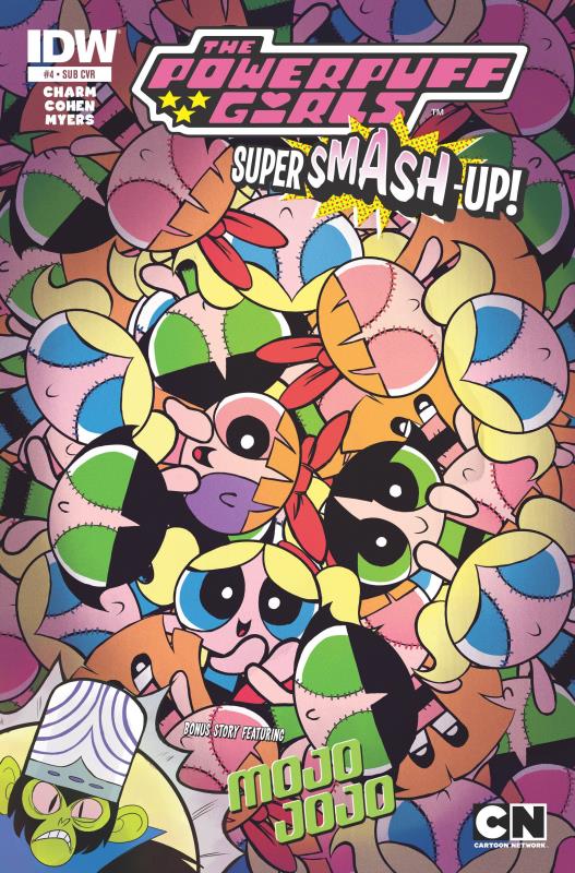 POWERPUFF GIRLS SUPER SMASH-UP #4 (OF 6) SUBSCRIPTION VARIANT