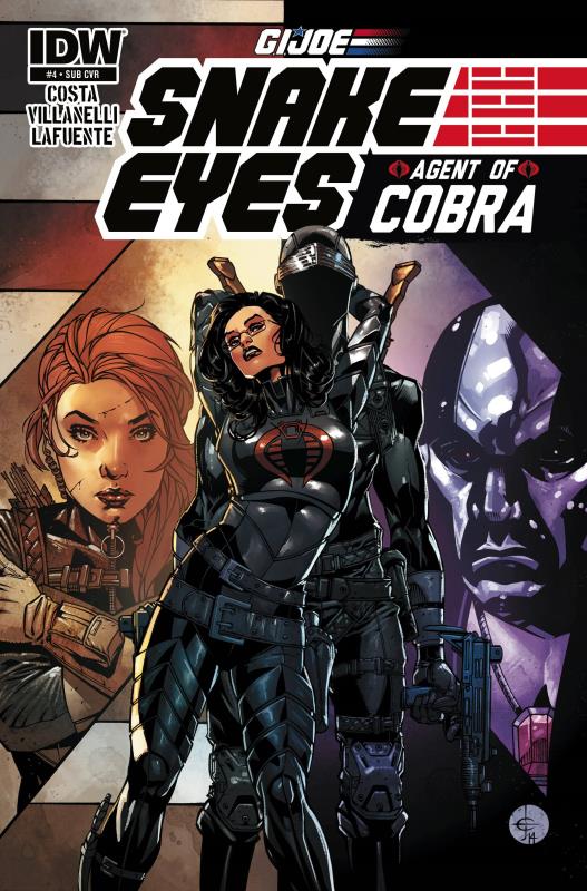 GI JOE SNAKE EYES AGENT OF COBRA #4 (OF 5) SUBSCRIPTION VARIANT