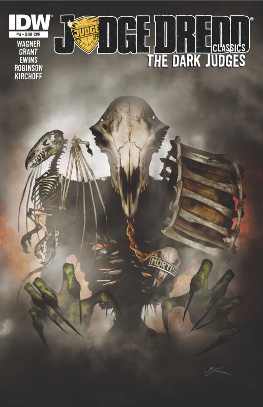 JUDGE DREDD CLASSICS DARK JUDGES #4 (OF 5) SUBSCRIPTION VARIANT