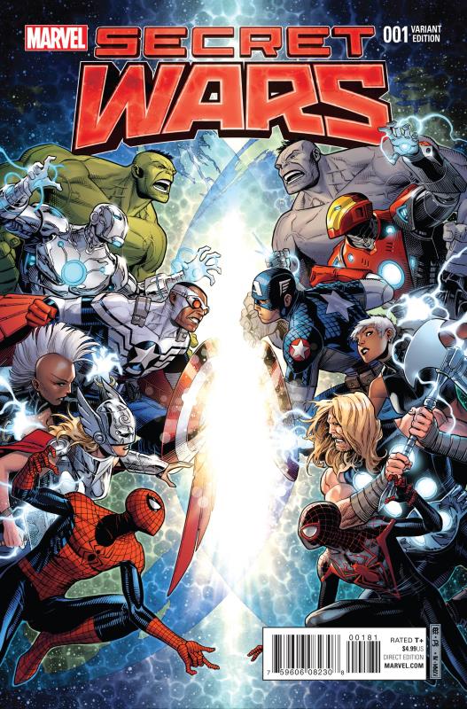 SECRET WARS #1 VARIANT