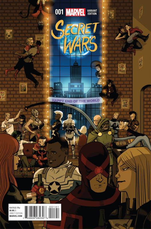 SECRET WARS #1 PARTY VARIANT