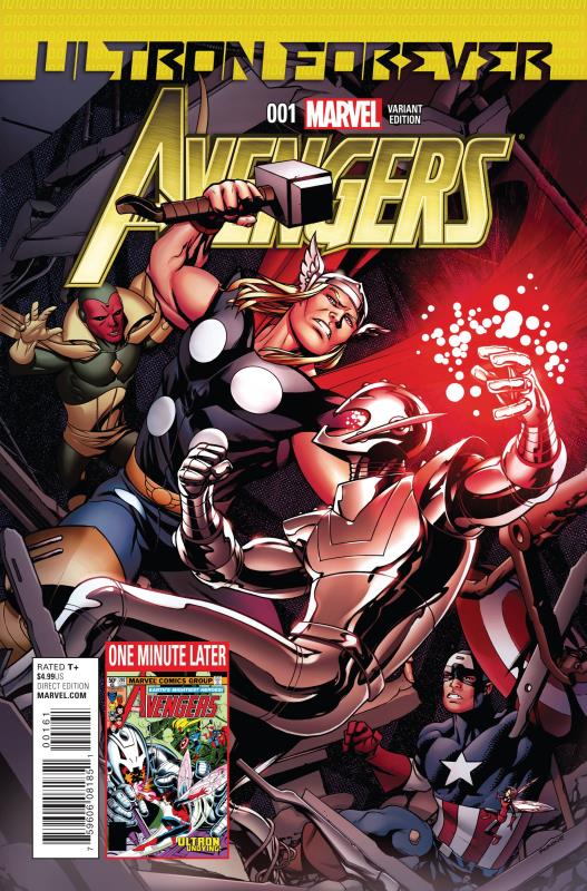 AVENGERS ULTRON FOREVER #1 1:15 AVENGERS VARIANT