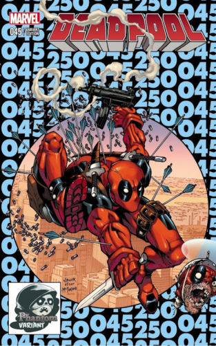 DEADPOOL #45 (250TH ISSUE) PHANTOM VARIANT (DEATH OF DEADPOOL)